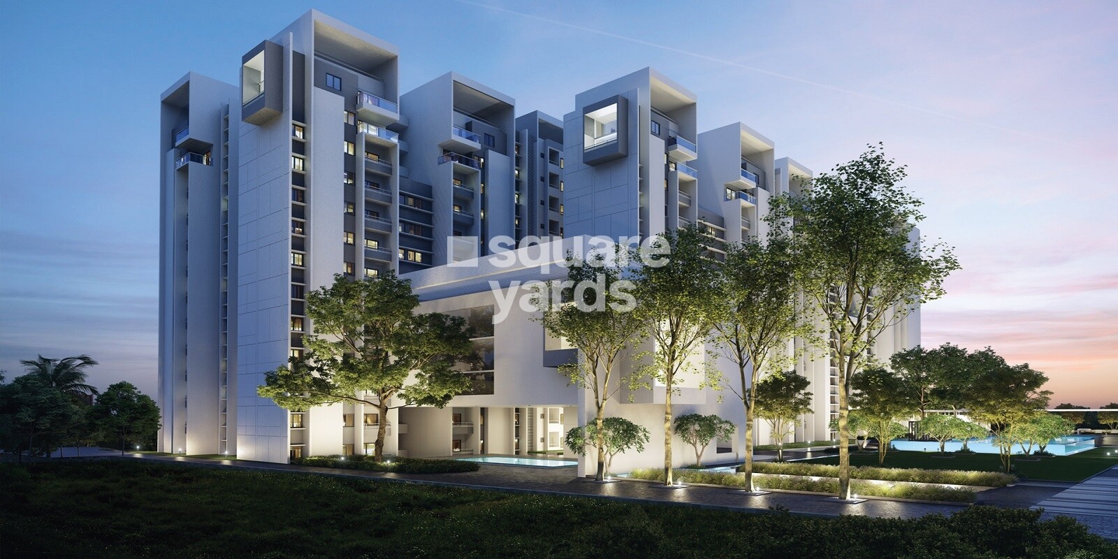 Rohan Akriti Entrance View