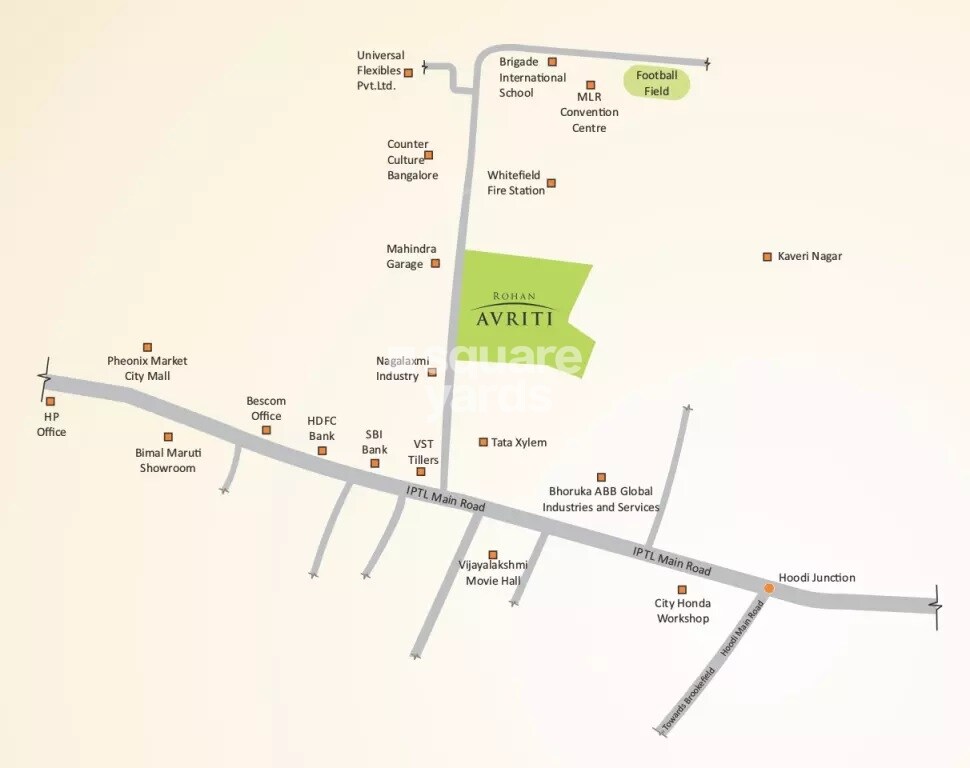 Rohan Avriti Location Image