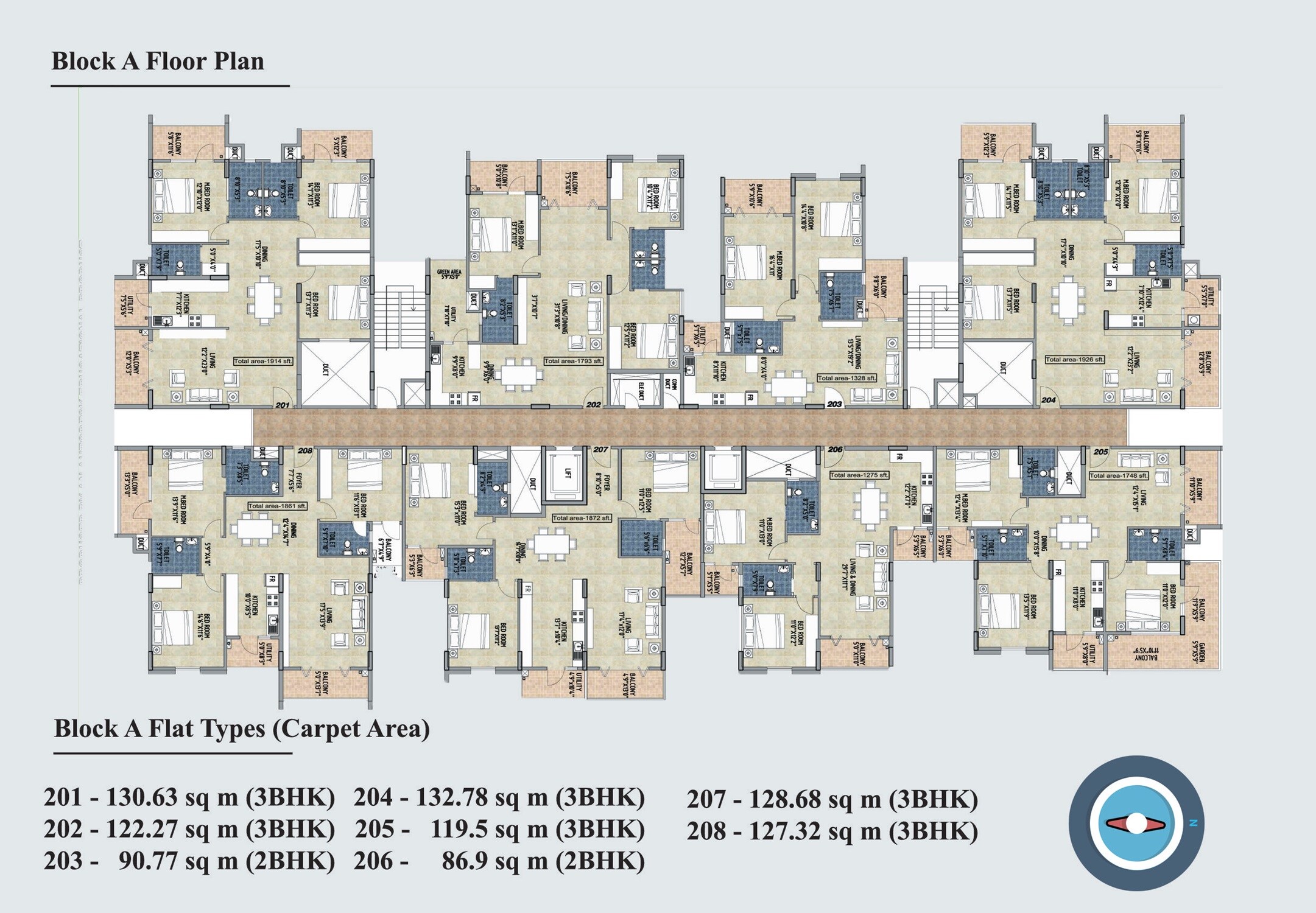 RR Signature Bangalore Floor Plans