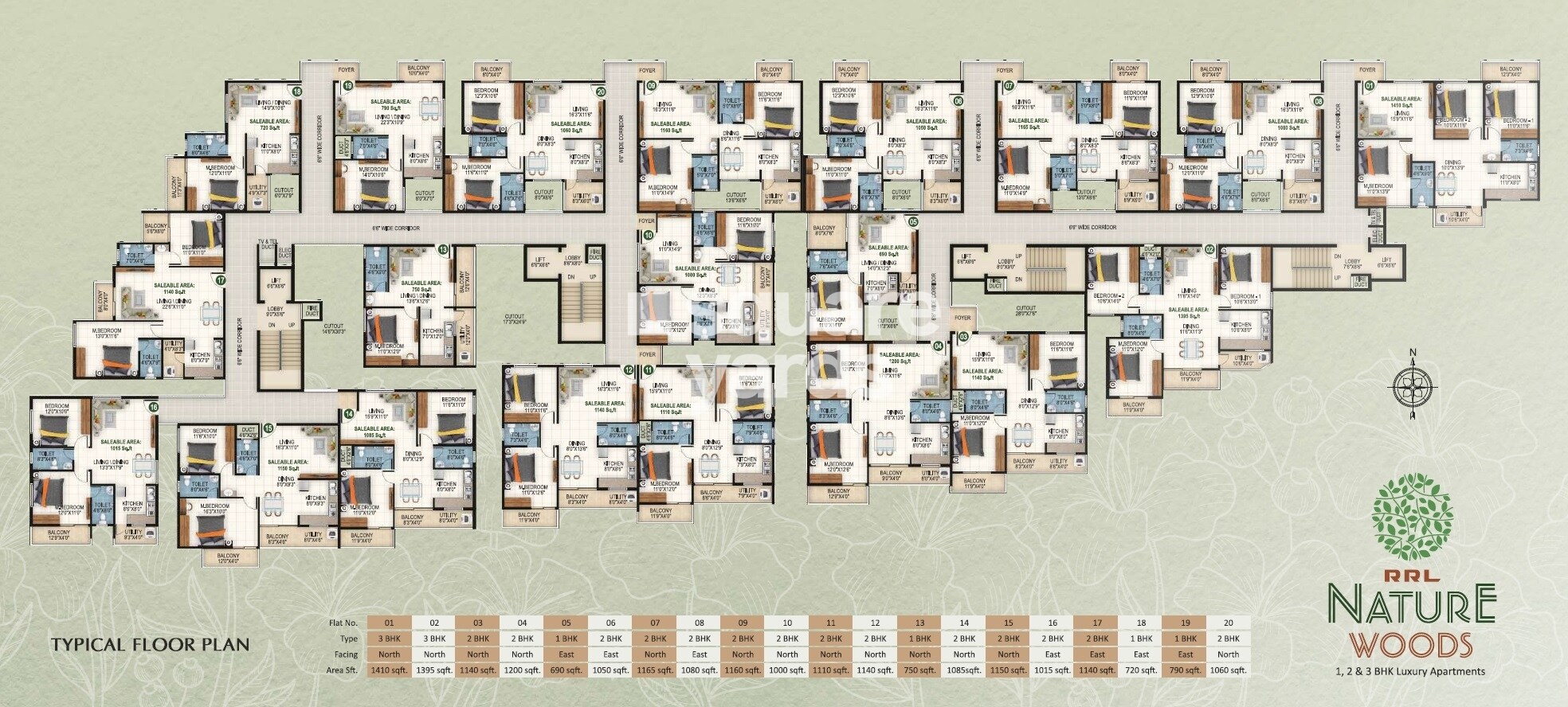 RRL Nature Woods Floor Plans