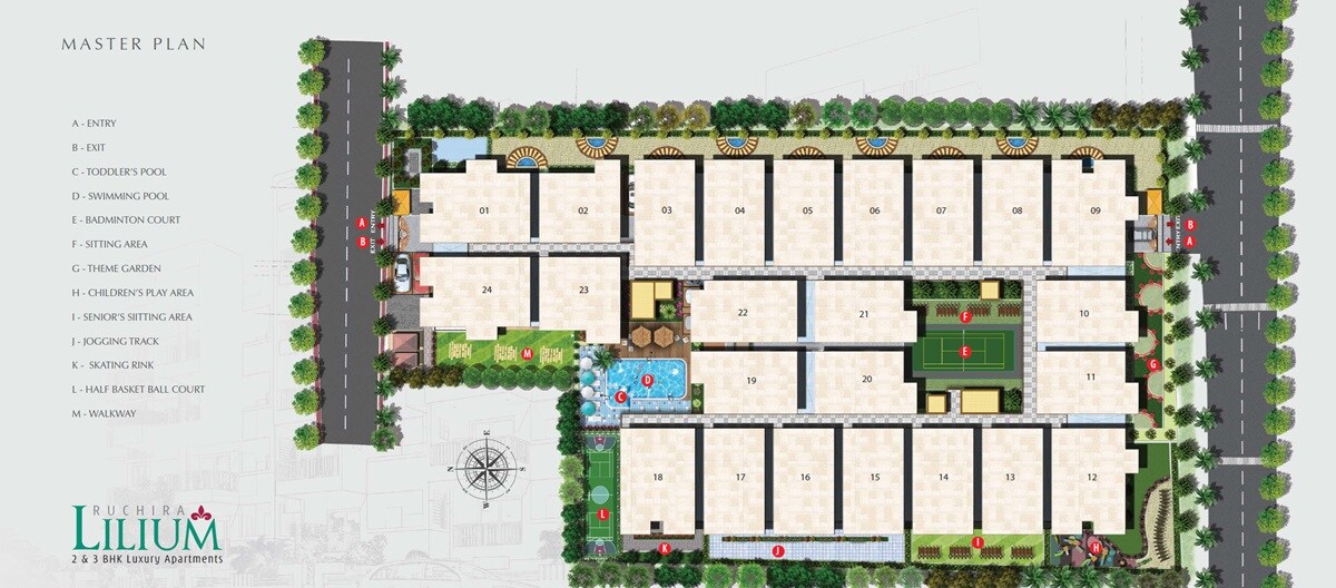Ruchira Lilium Master Plan 1
