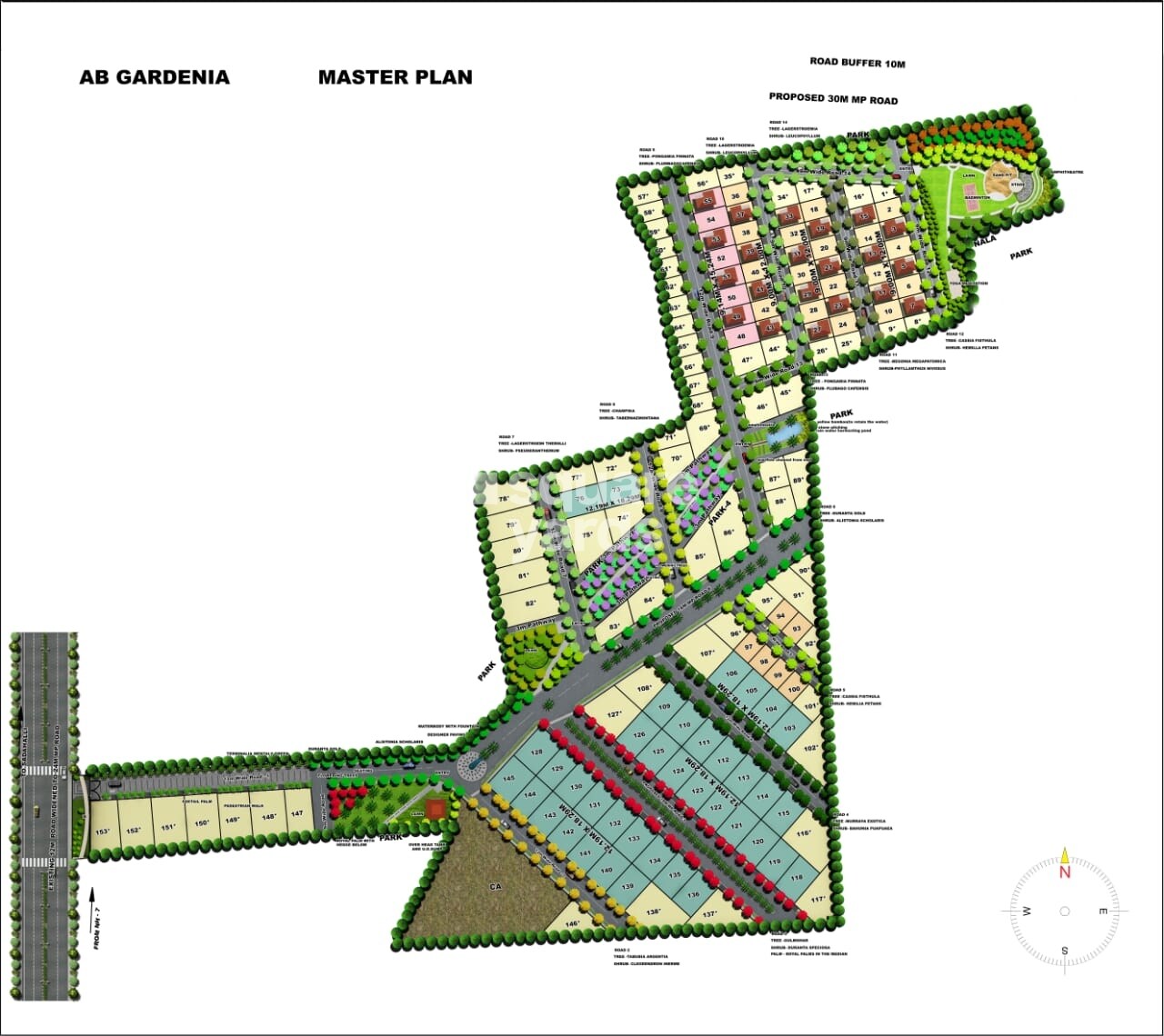 S And S AB Gardenia Master Plan 1