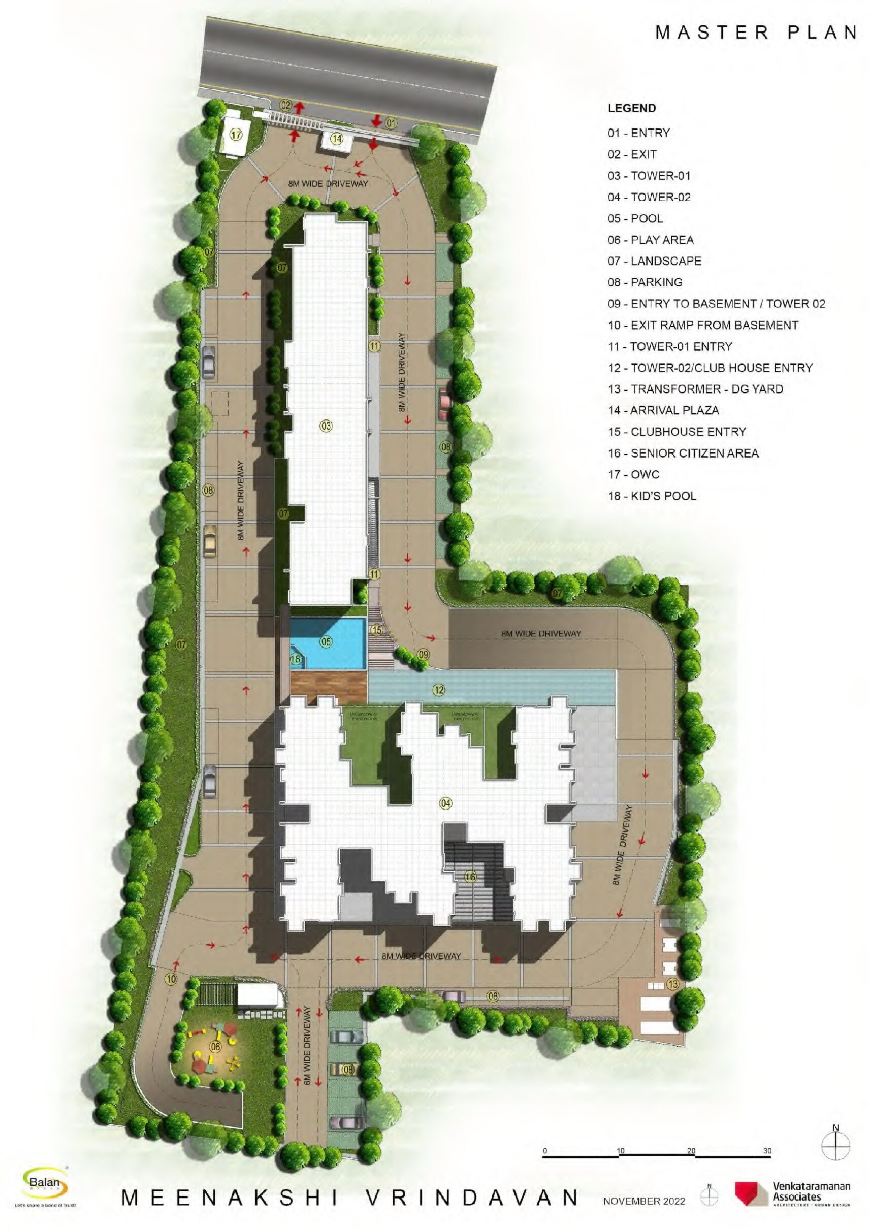 S Balan Meenakshi Vrindavan Master Plan 1