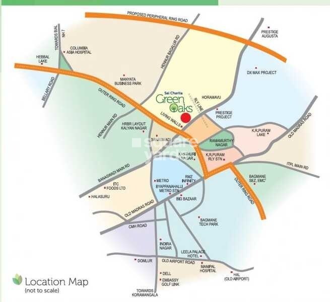 Sai Charita Green Oaks Location Image