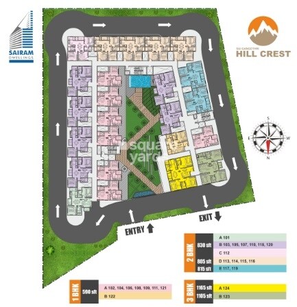 Sai Gangothri Hill Crest Master Plan 1