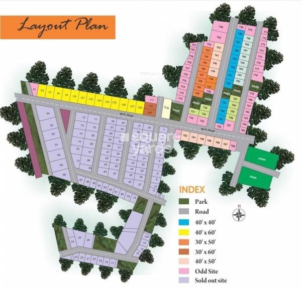 Sai Gardens Sarjapur Road Master Plan Image