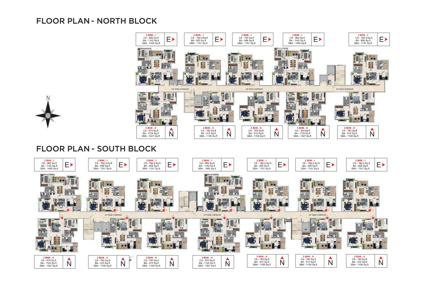 Sai Kalyan Water Edge Floor Plans