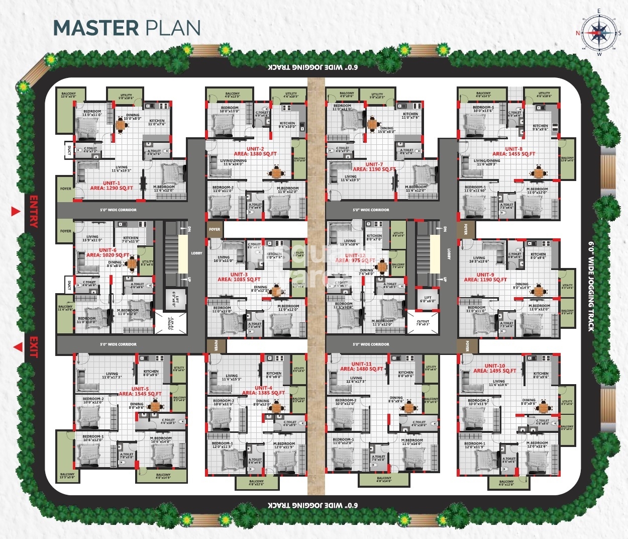 Sai Krishna Elite Master Plan Image