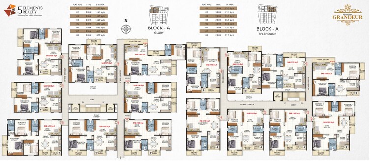 Sai Nandana Grandeur Floor Plans 2