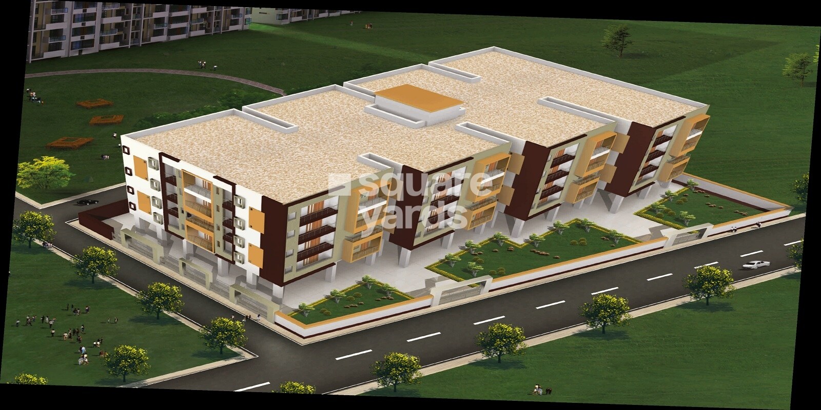 Sai Nitya Meadows Tower View