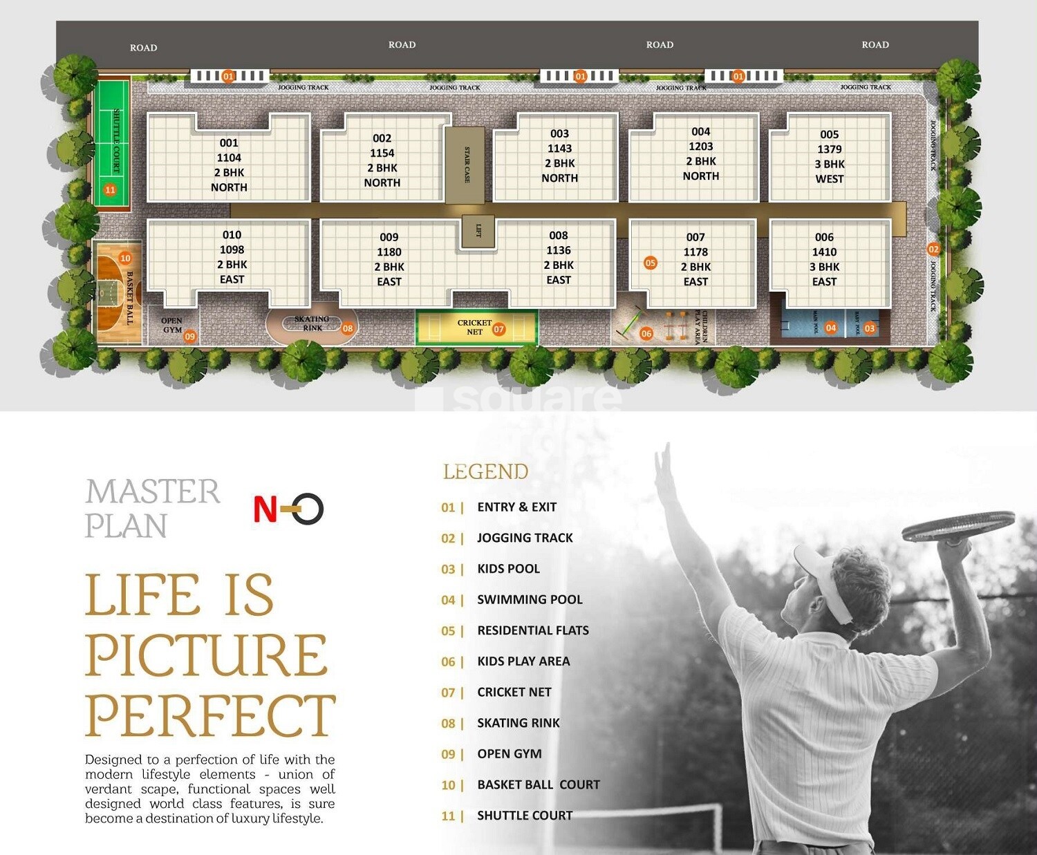 Sai Paadam Master Plan Image