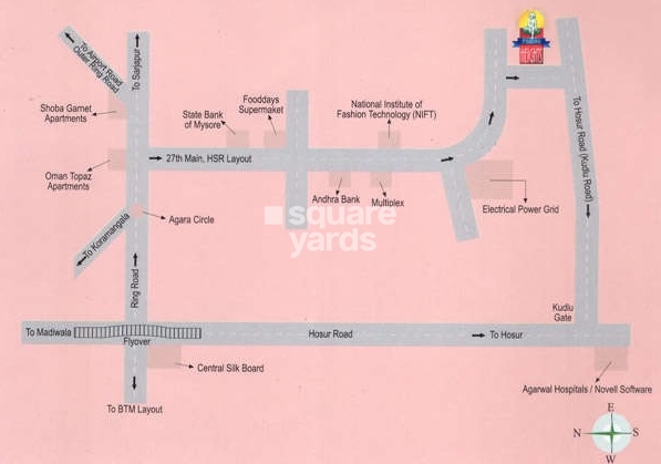 Sai Poorna Heights Location Image