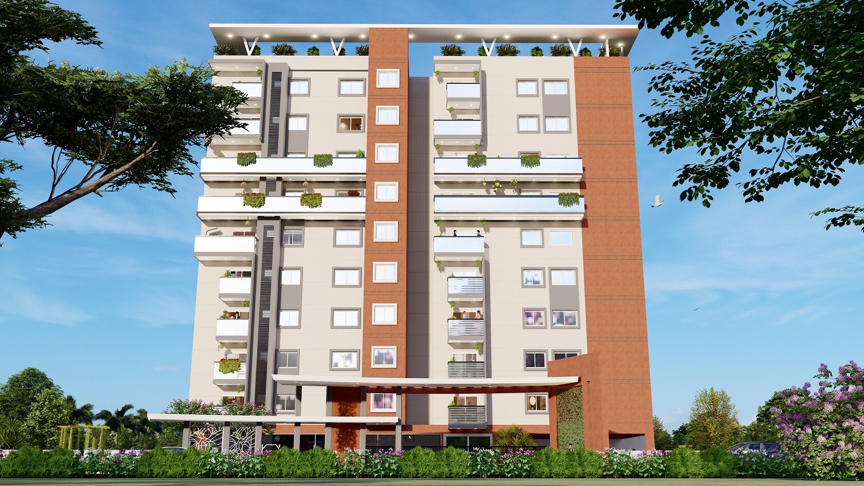 Sai Purvi Arvindam Apartment Exteriors 1