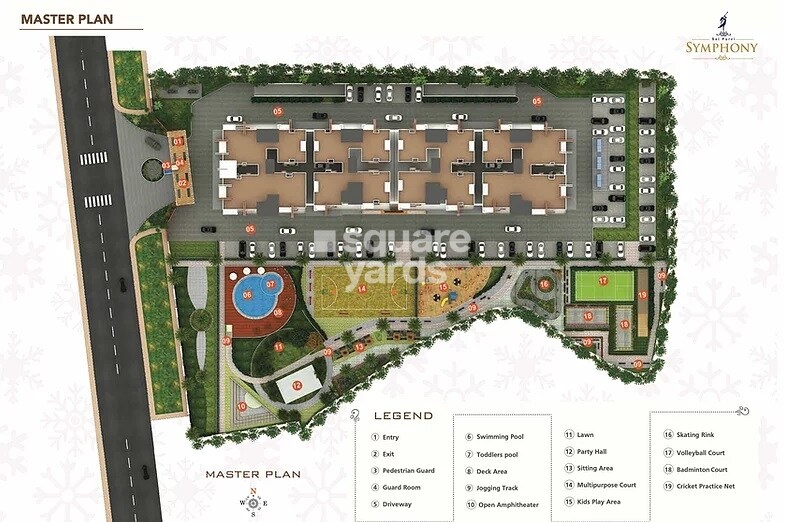 Sai Purvi Symphony Master Plan 1