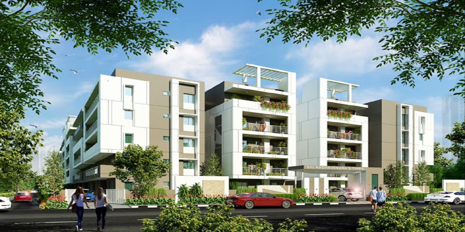 Sai Raghavendra Tiara Apartment Exteriors 4