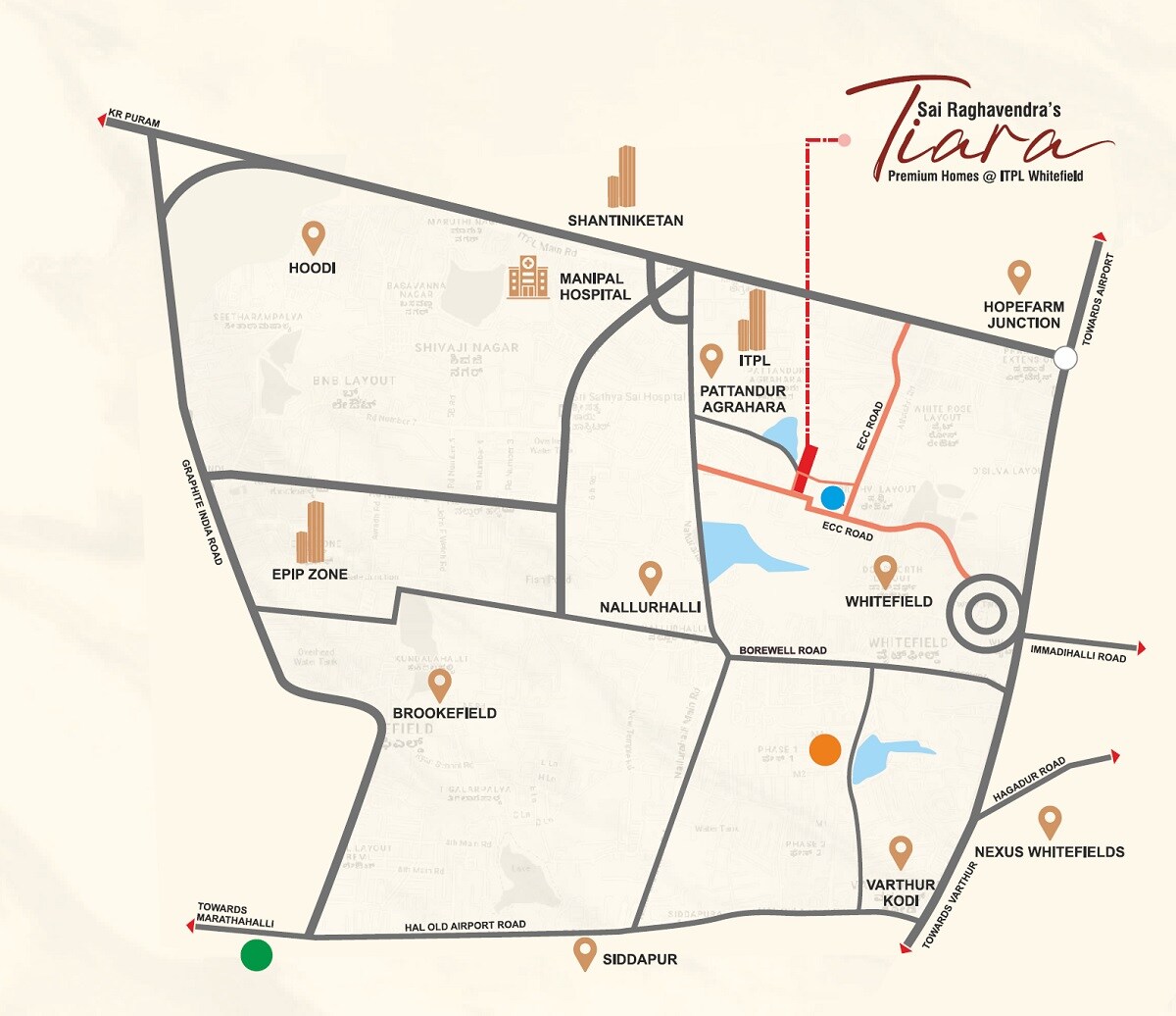 Sai Raghavendra Tiara Location Image