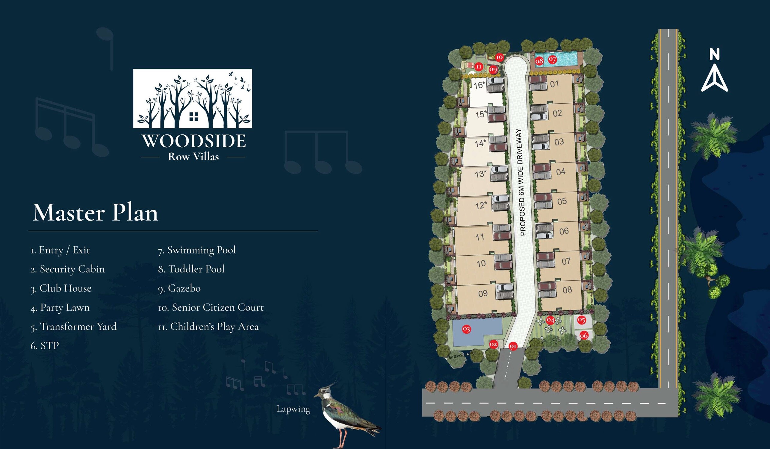 Sai Supriya Wood Side Master Plan 1