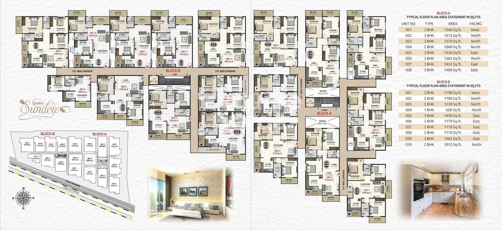 Saibya Sundew Floor Plans