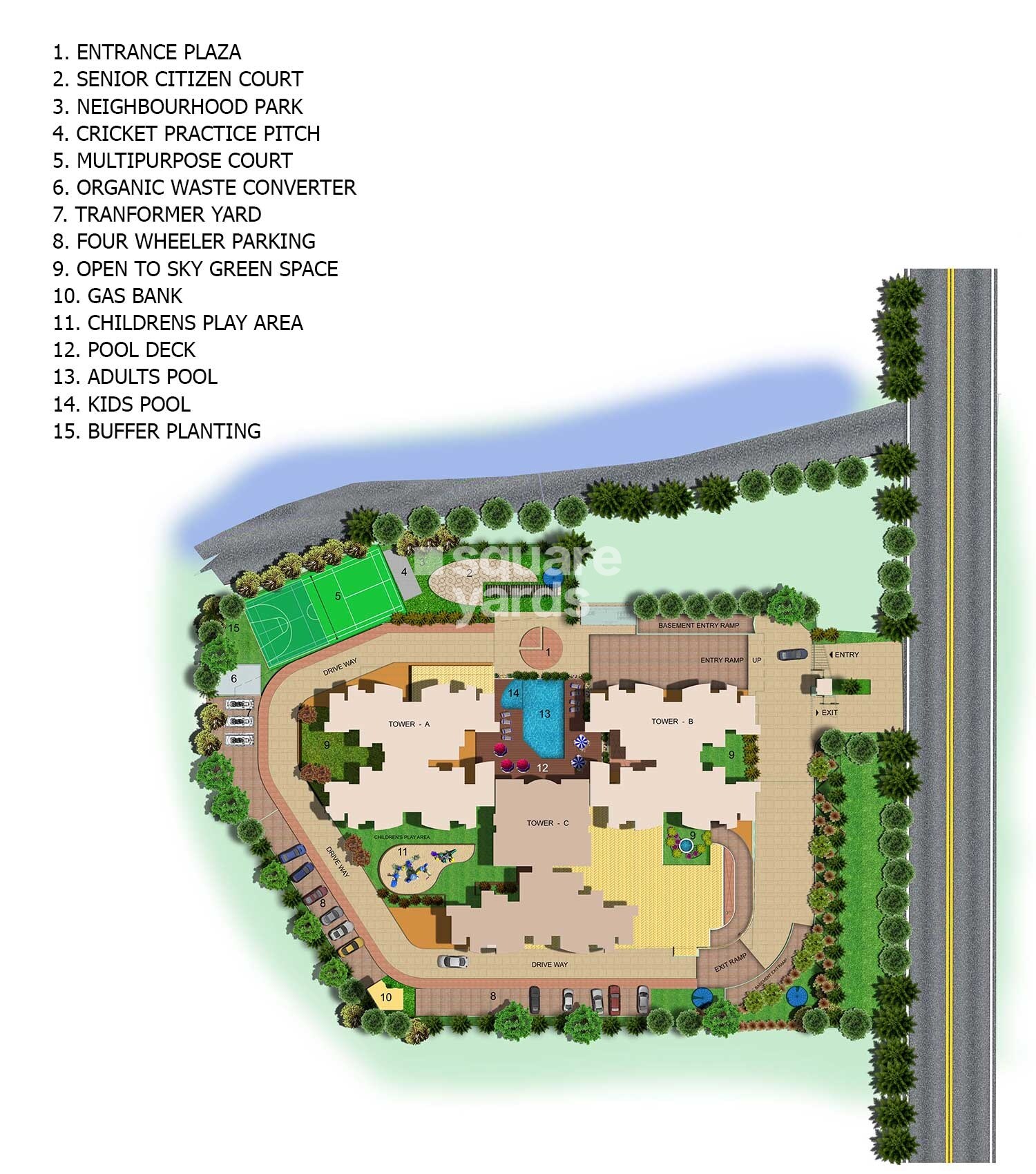 Salarpuria Casa Irene Master Plan 1