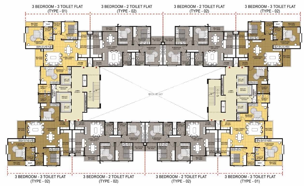 Salarpuria Greenage Floor Plans 1