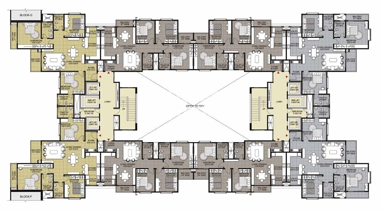 Salarpuria Greenage Floor Plans 2