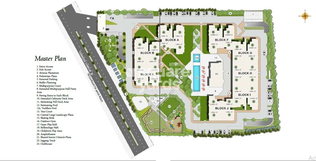 Salarpuria Laurel Heights Master Plan 1