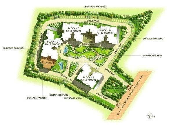 Salarpuria Sanctity Master Plan 1