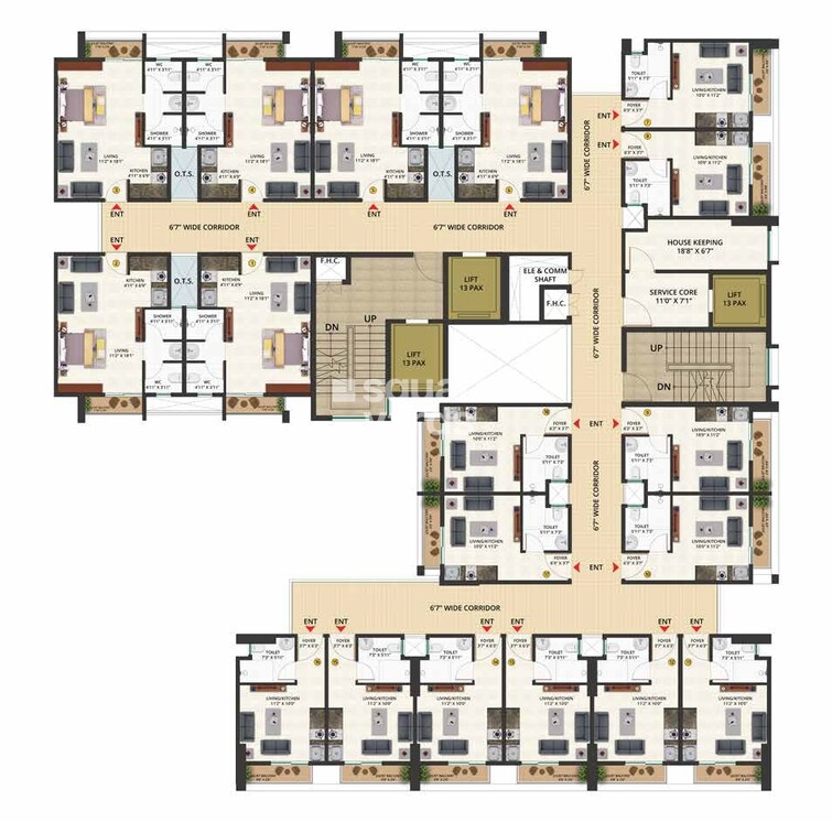 Salarpuria Sattva Aeropolis Floor Plans