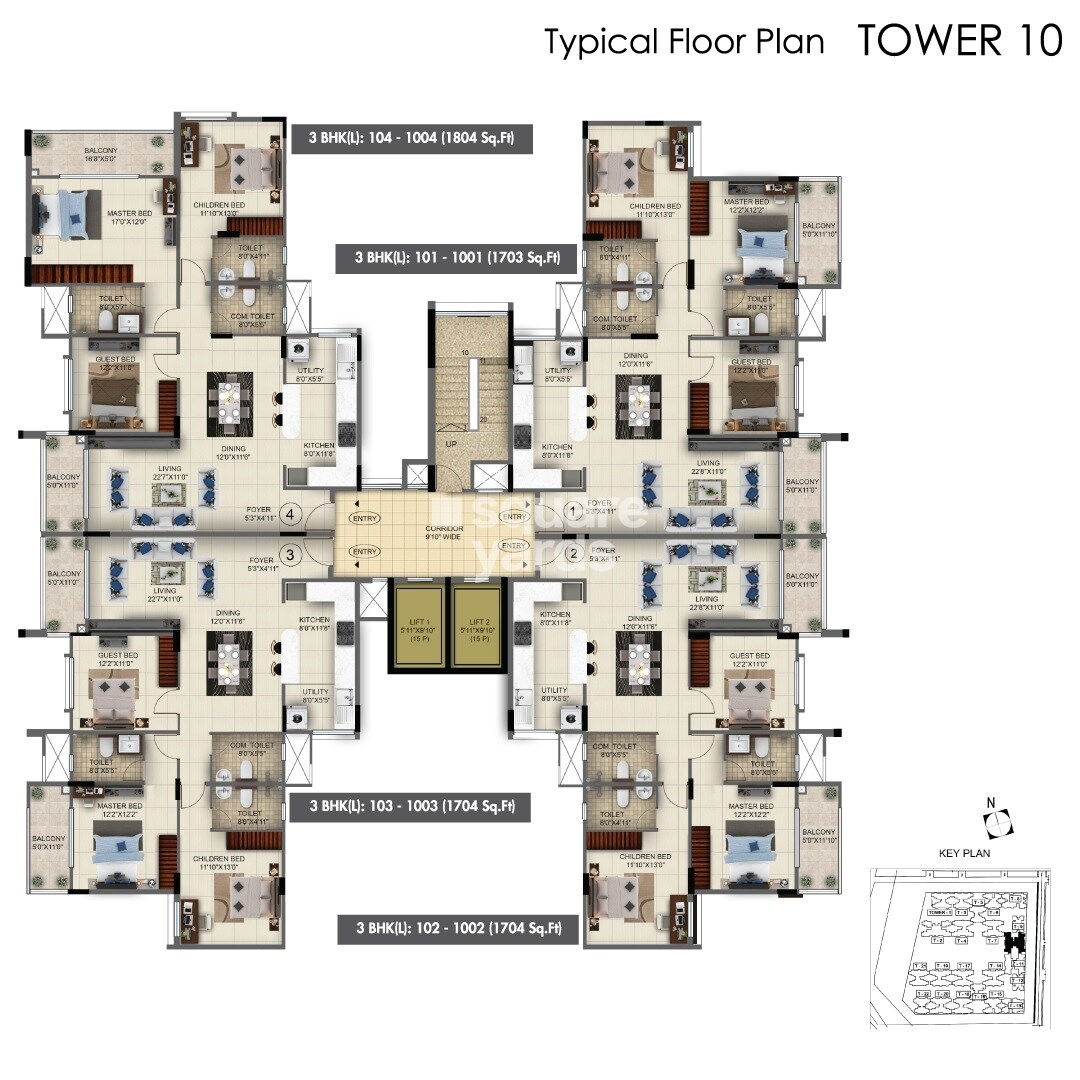 Salarpuria Sattva Anugraha Floor Plans 1