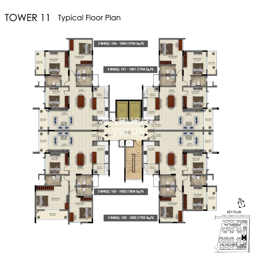 Salarpuria Sattva Anugraha Floor Plans 2