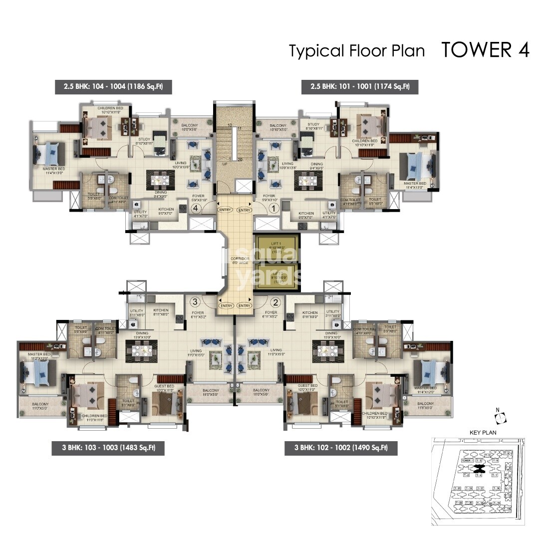 Salarpuria Sattva Anugraha Floor Plans 6