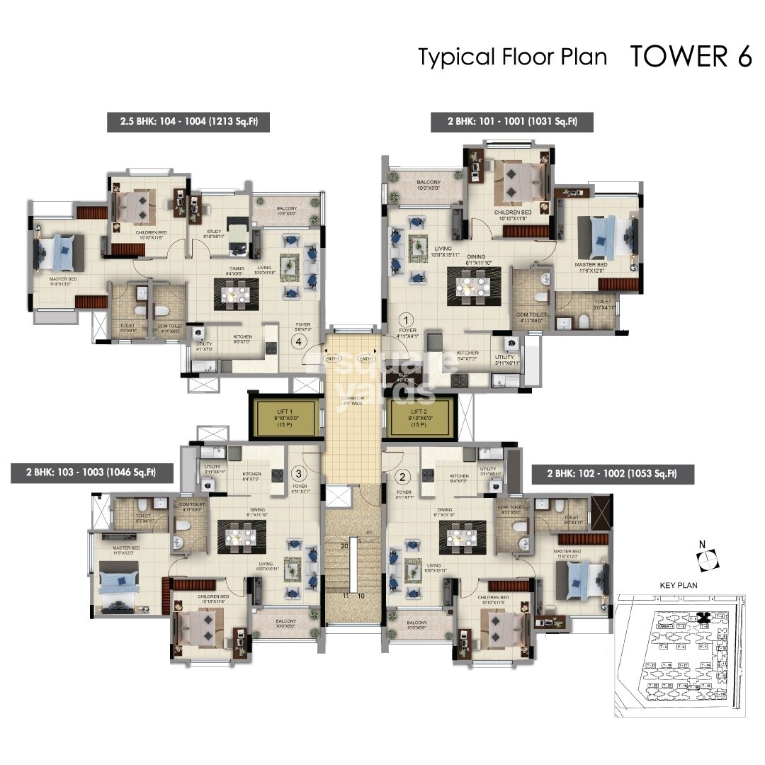 Salarpuria Sattva Anugraha Floor Plans 7