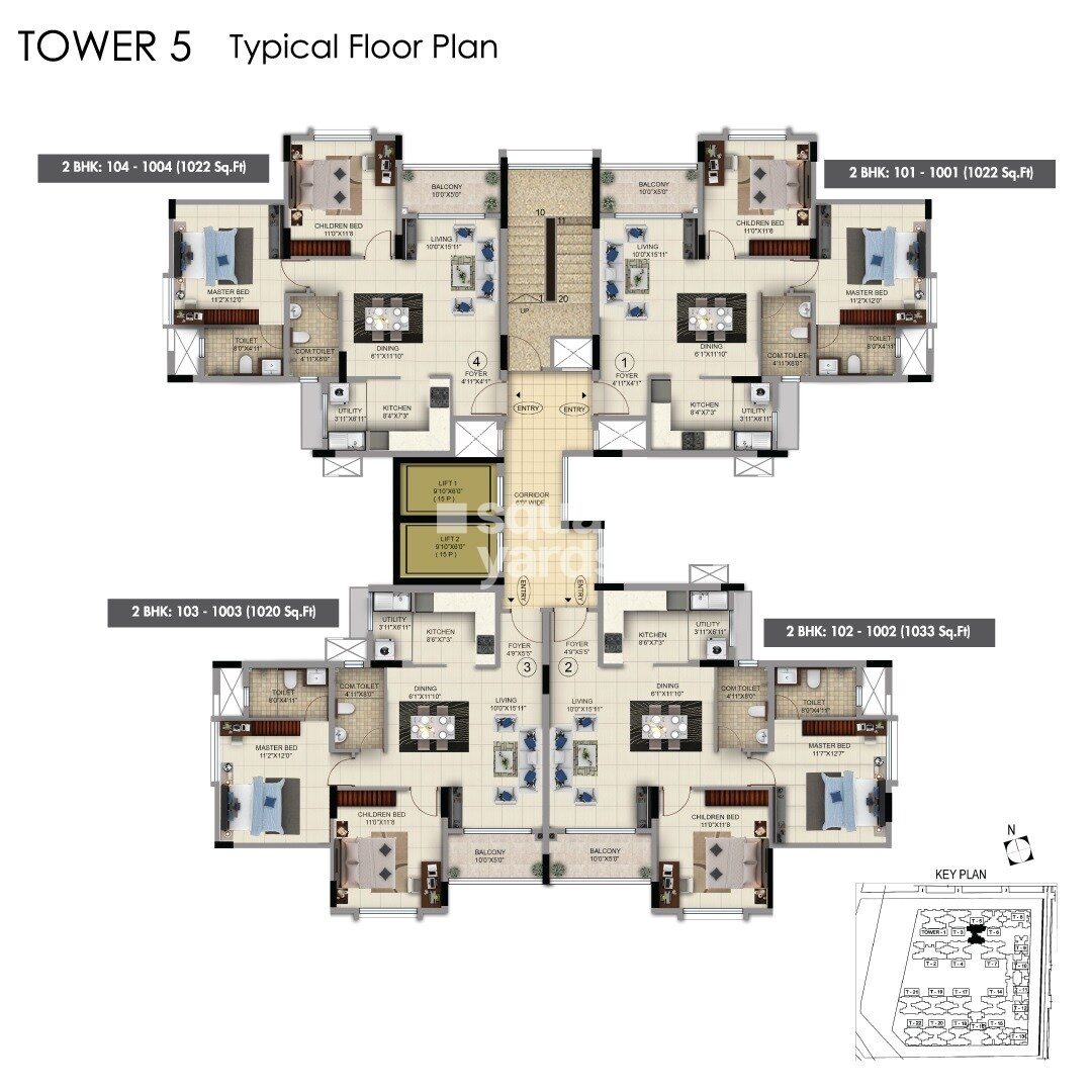 Salarpuria Sattva Anugraha Floor Plans 8