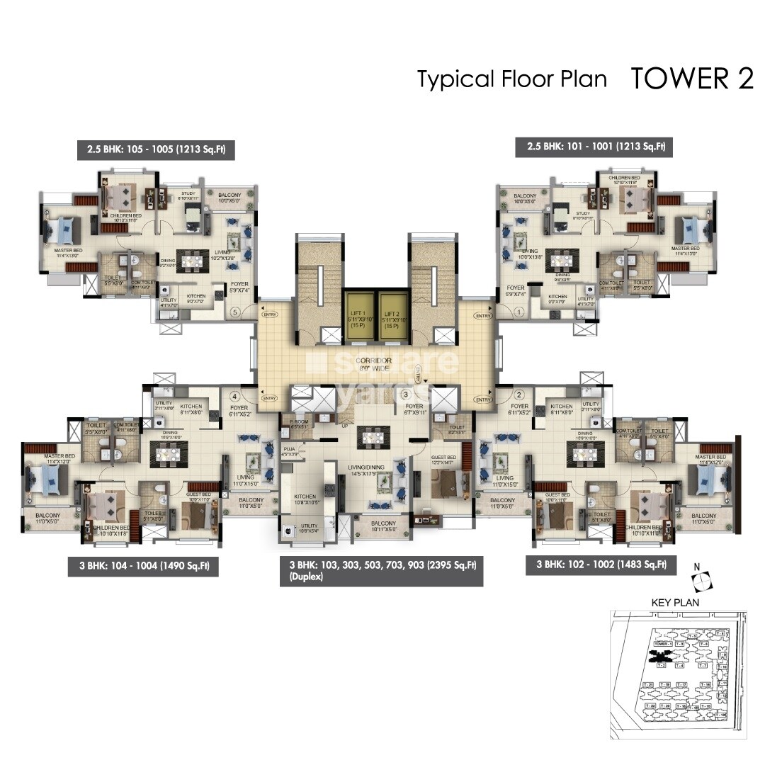 Salarpuria Sattva Anugraha Floor Plans 9