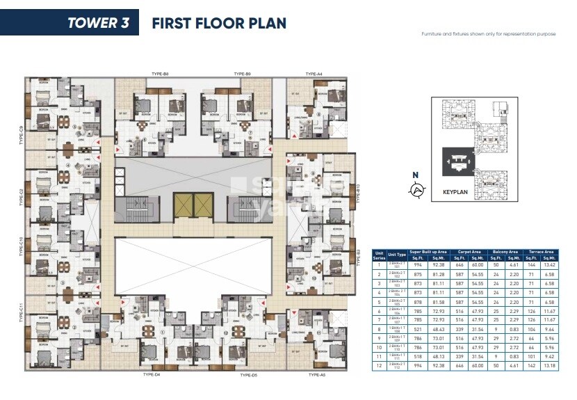 Salarpuria Sattva Ashraya Floor Plans 3