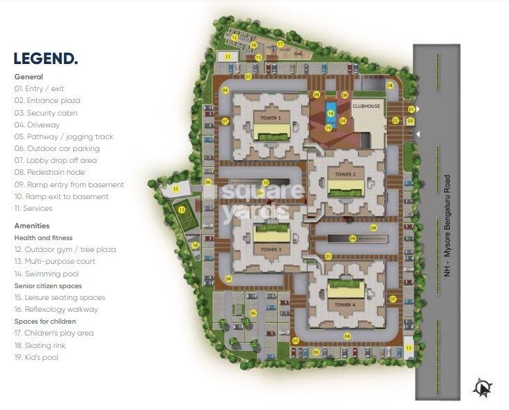 Salarpuria Sattva Ashraya Master Plan Image