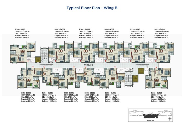 Salarpuria Sattva Bliss Floor Plans 1