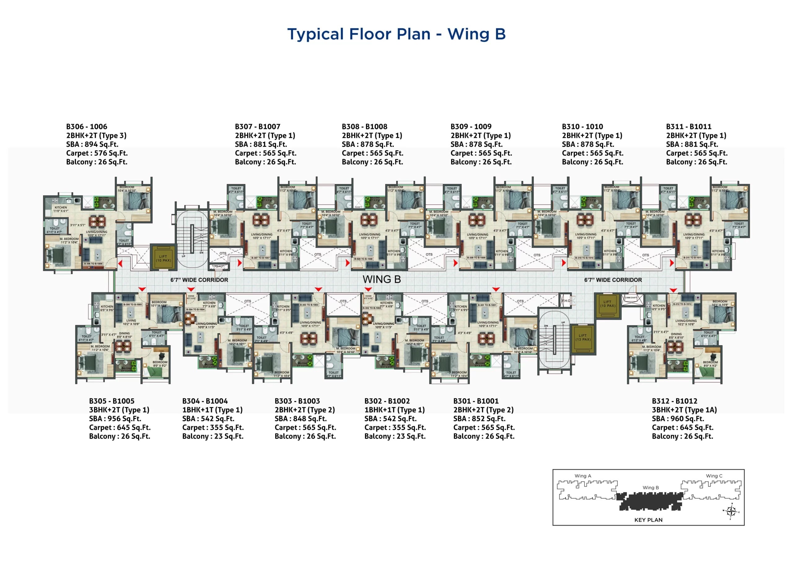 Salarpuria Sattva Bliss Floor Plans 1
