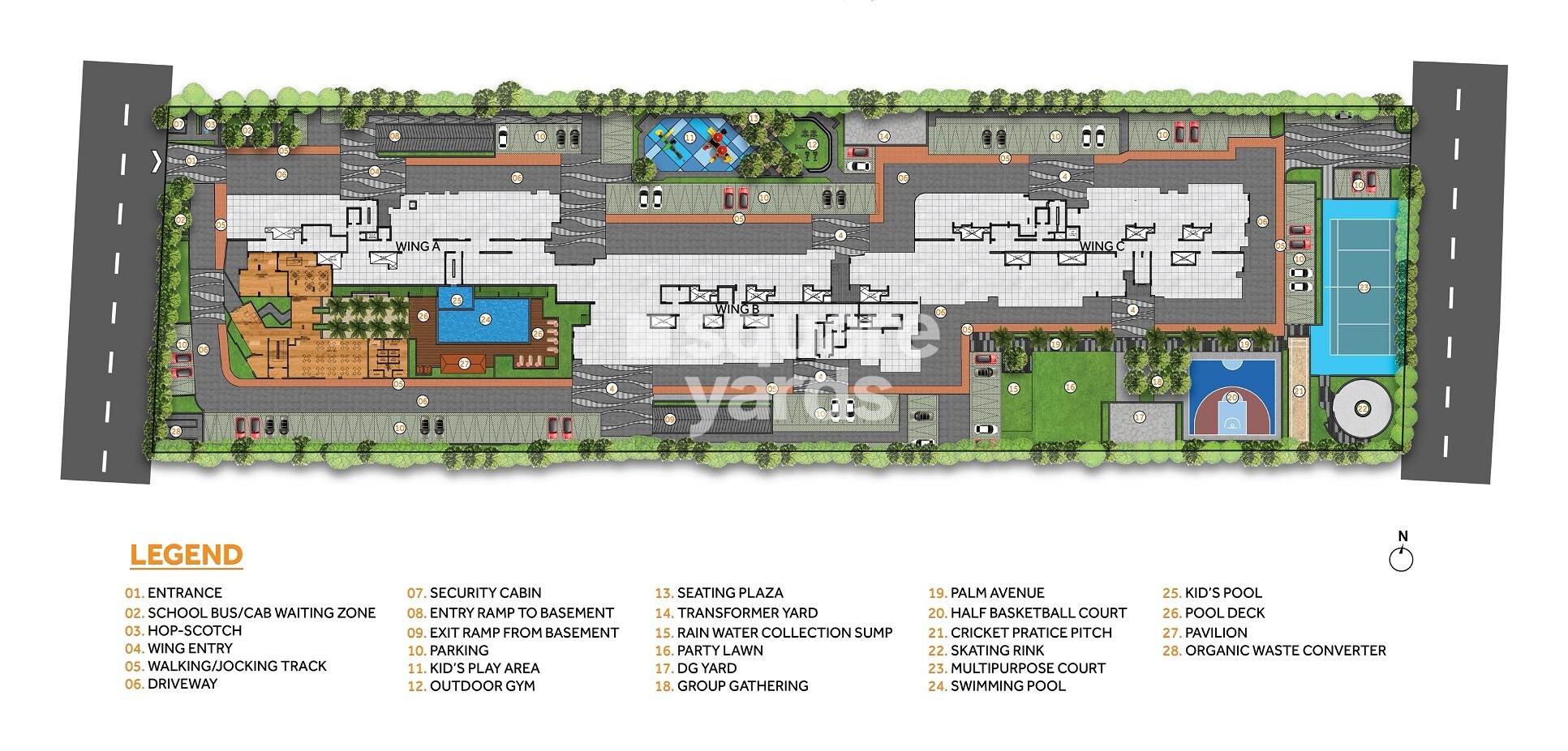 Salarpuria-Sattva-Bliss_a collage of photos showing a computer generated image