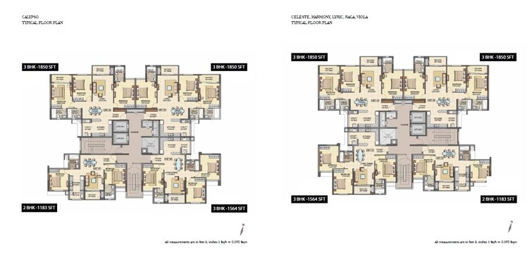 Salarpuria Sattva Cadenza Floor Plans 2