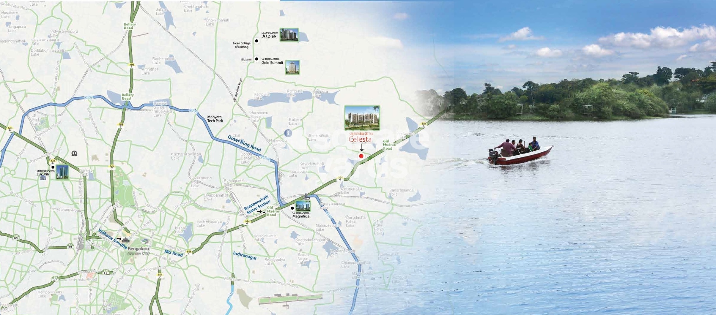 Salarpuria Sattva Celesta Location Image