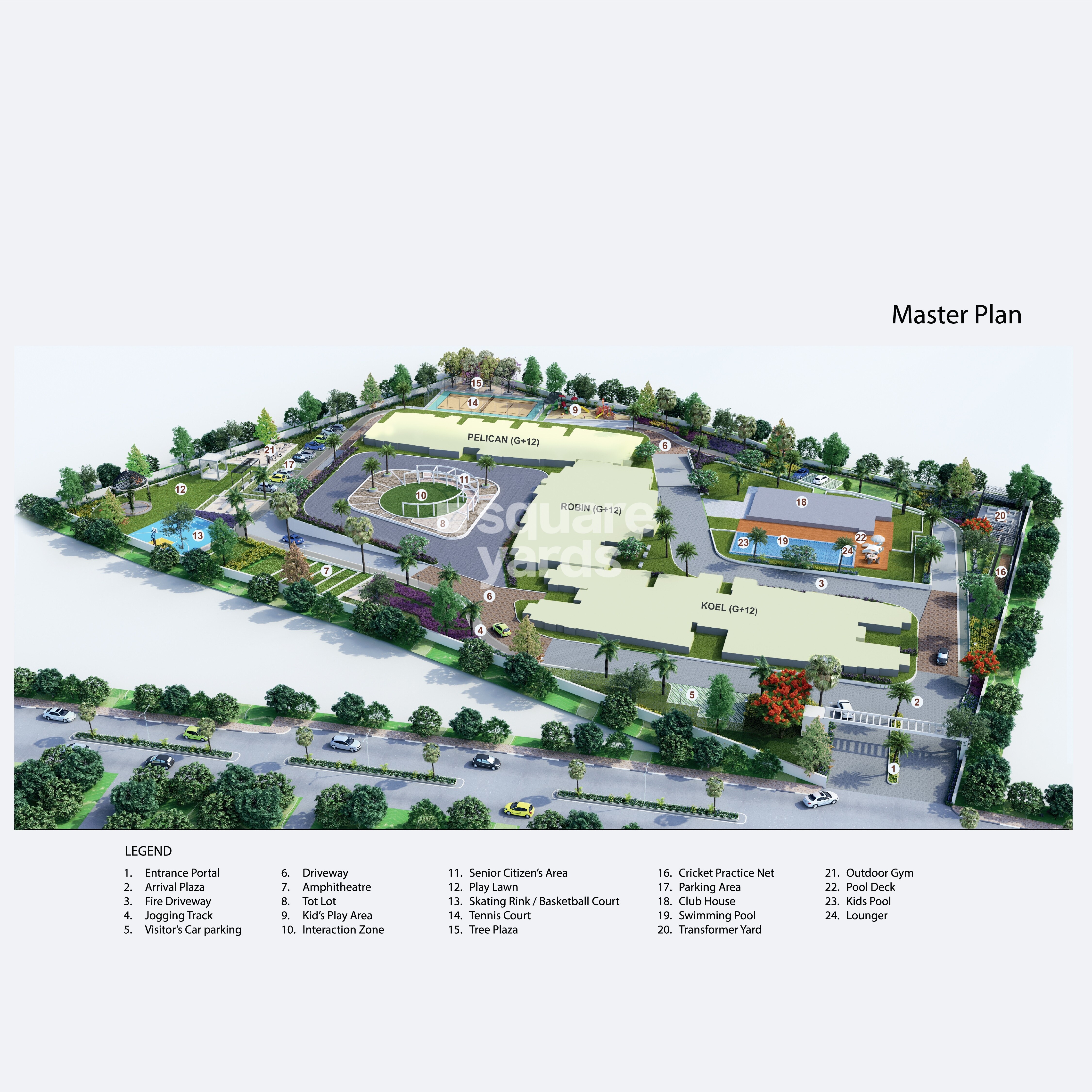 Salarpuria Sattva Celesta Master Plan Image