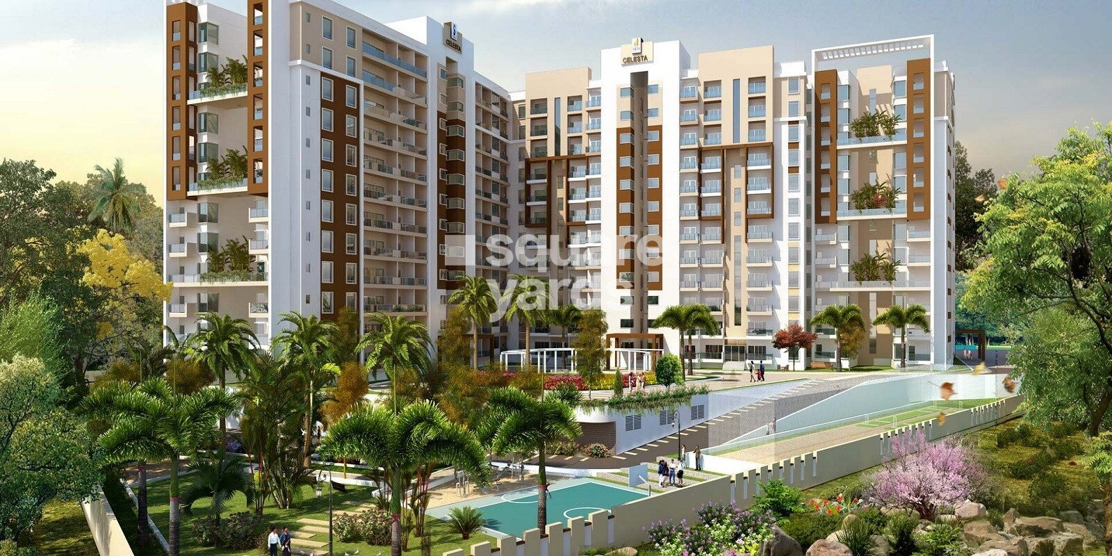 Salarpuria Sattva Celesta Tower View 3