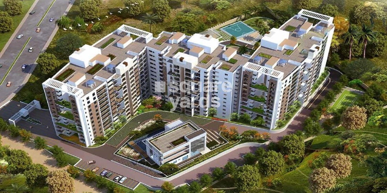 Salarpuria Sattva Clarinet Tower View