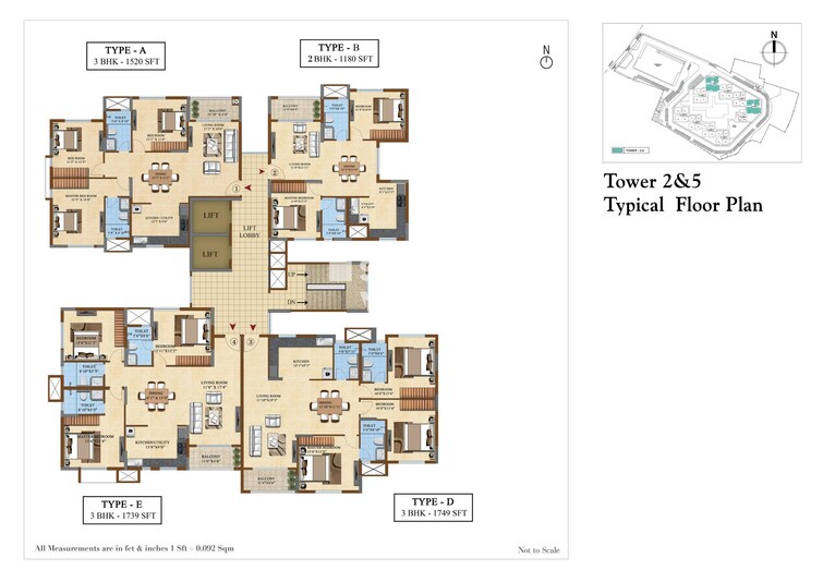 Salarpuria Sattva Divinity Floor Plans