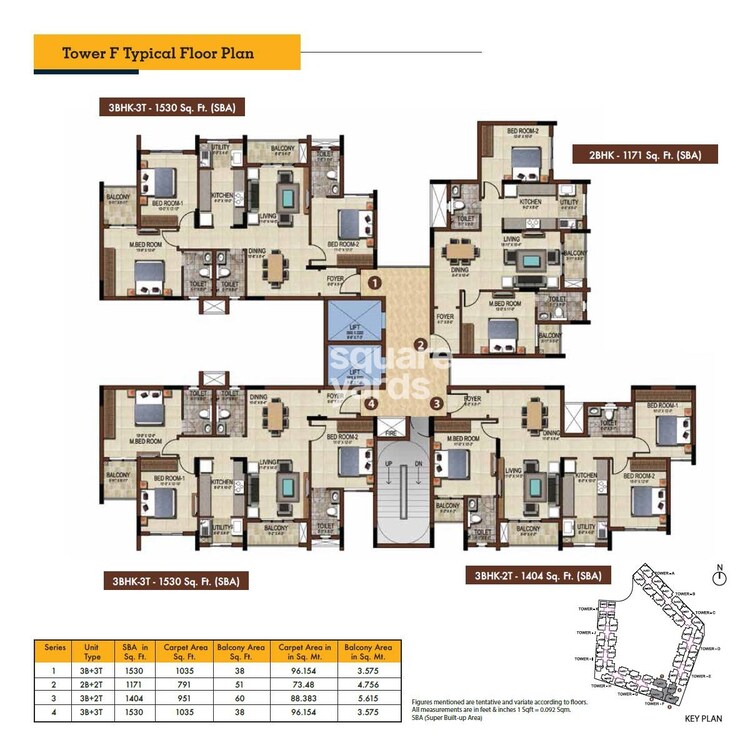 Salarpuria Sattva East Crest Floor Plans 4