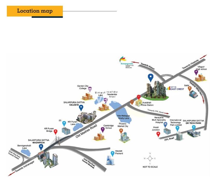 Salarpuria Sattva East Crest Location Image