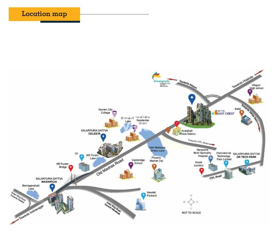 Salarpuria Sattva East Crest Location Image
