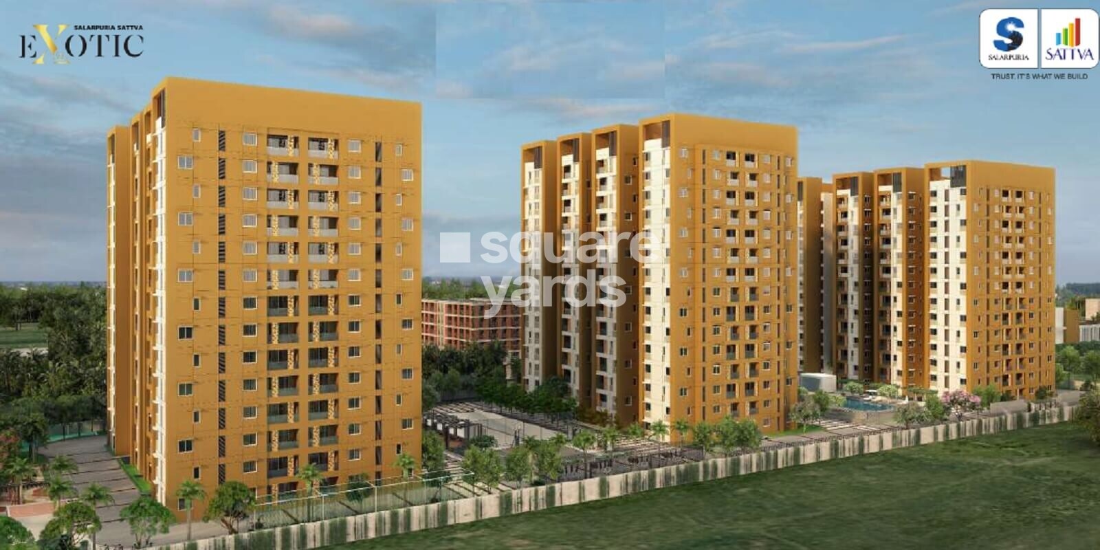 Salarpuria Sattva Exotic residential project in Kogilu
