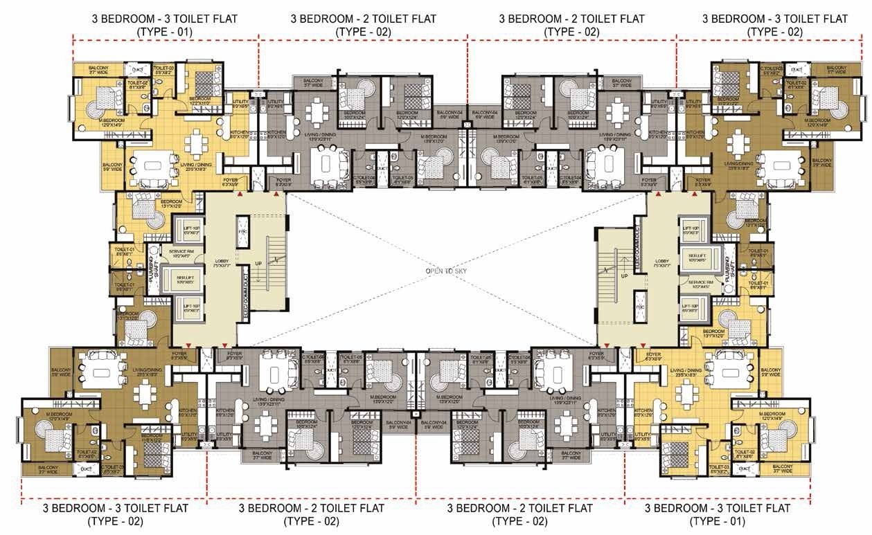 Salarpuria Sattva Greenage Floor Plans